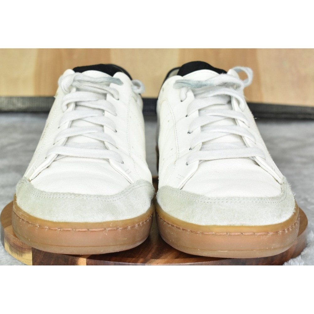 Sam Edelman Josi Women Shoes Size 9 M White/Black Leather Comfort Sneakers - Picture 2 of 12